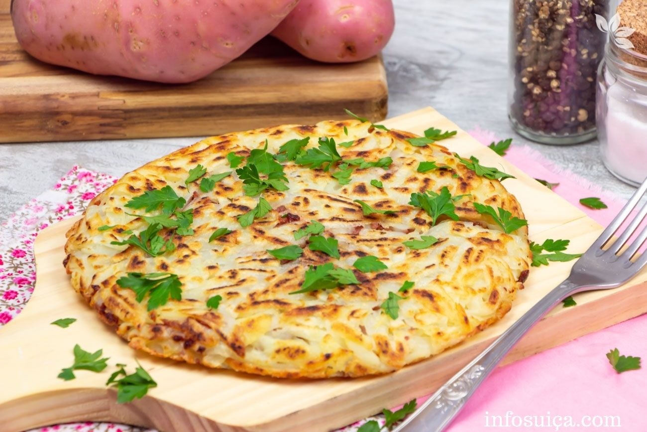 Suíça: Receita de Röstis